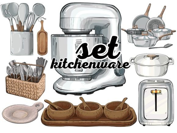 Download Kitchenware Set - Premium Bundle