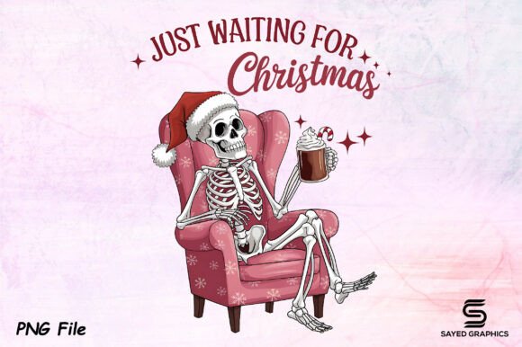 Download Funny Christmas Skeleton Sublimation PNG - Premium Resources